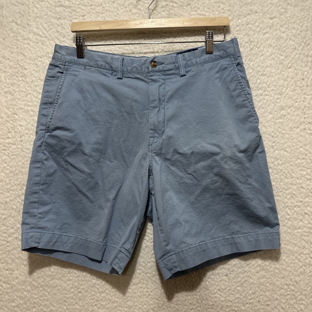 Polo Ralph Lauren Stretch Classic Fit Chino Men's Size 34 Shorts Pockets Logo